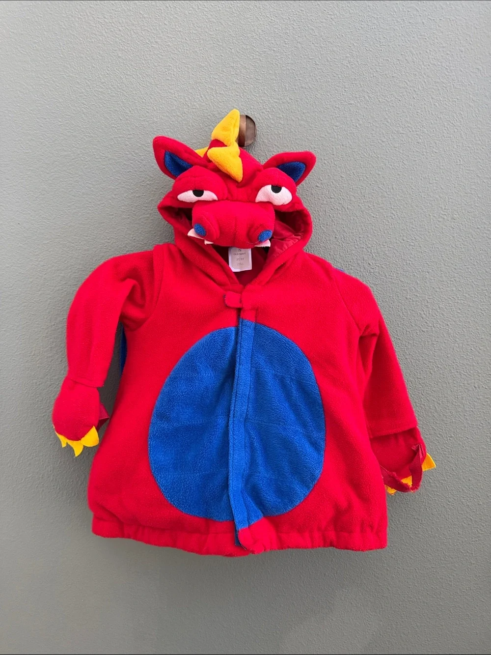 VTG Dragon Costume Toddler Sz 2/3T Old Navy